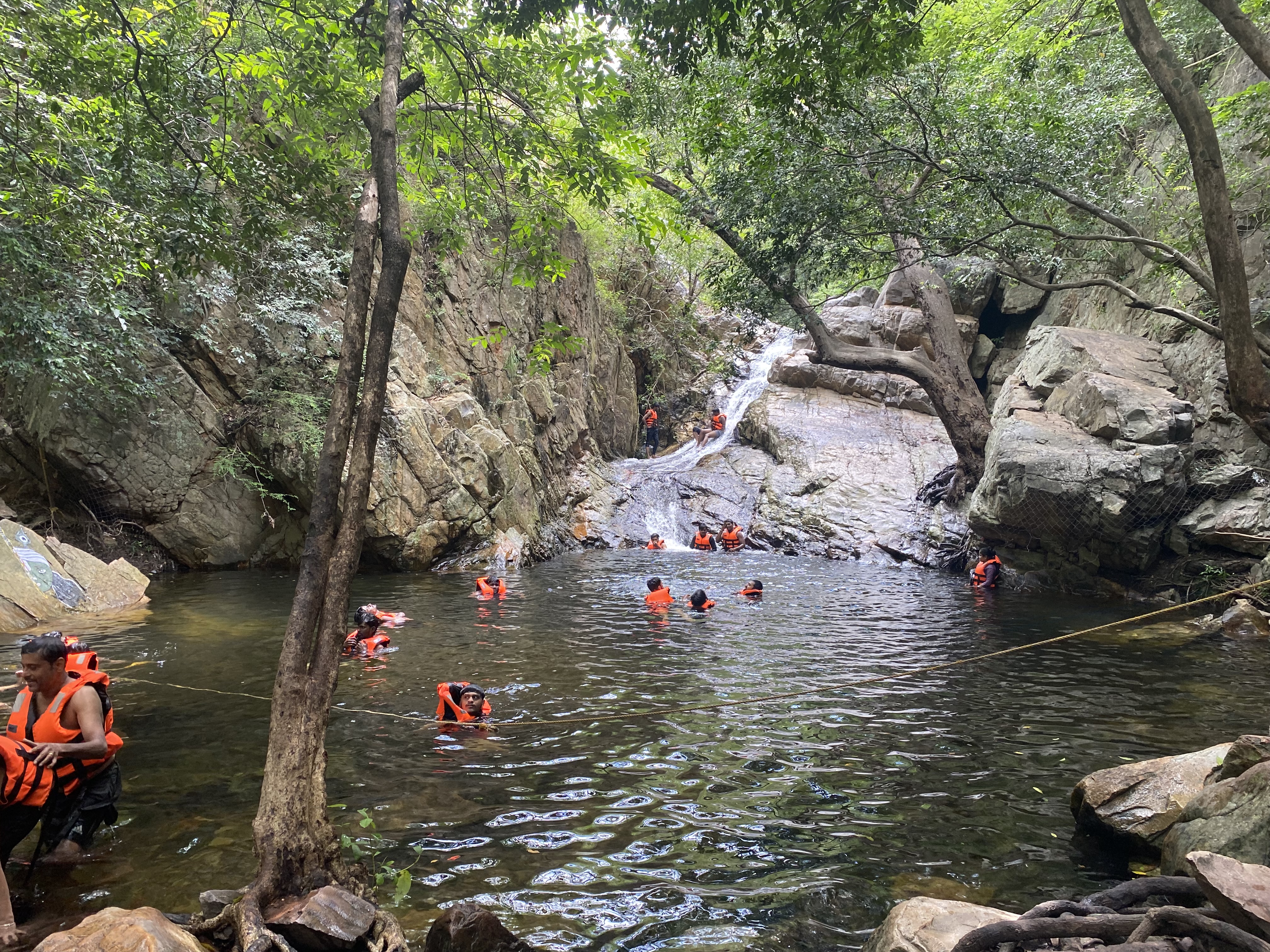 Nagalapuram Waterfalls Trekking
